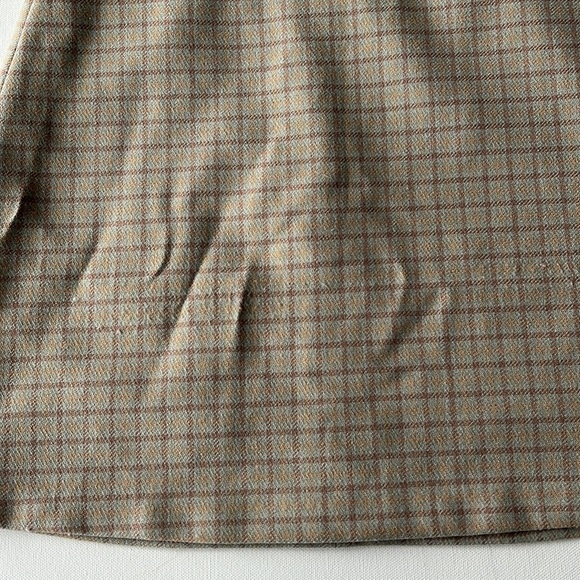 Wilfred Plaid Mini Skirt - Picture 3 of 8